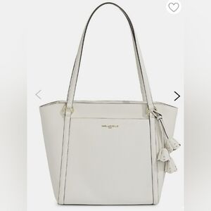 KARL LAGERFELD PARIS HERMINE BAG WHITE BAG LUXURY CLASSY SHOULDER BAG CHIC Y2K